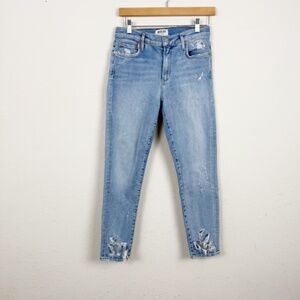 Agolde Sophie Crop Blue Jeans Size 27